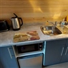 Thornfield Camping Cabins - kitchen