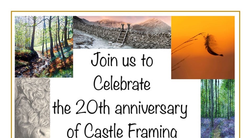 Castle Framing and Art Gallery 20 year anniversary