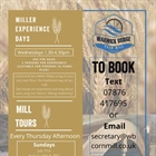 Miller Experience Days and Mill Tours