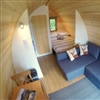 Thornfield Camping Cabins - living area